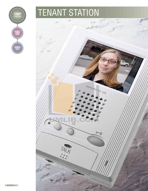 PDF manual for Aiphone Other GH1KD